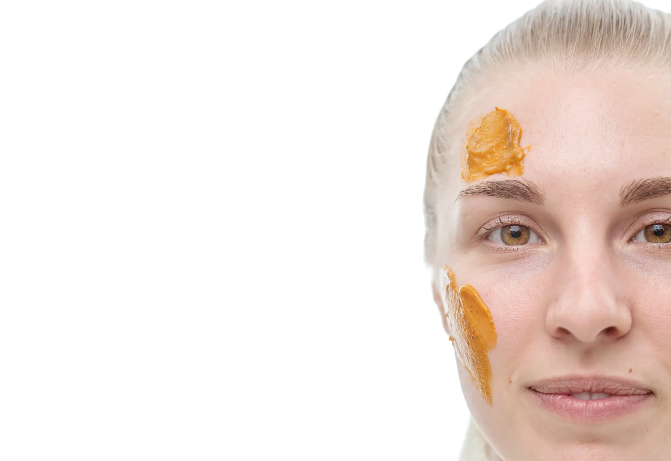 Clean product photography for natural skincare line
