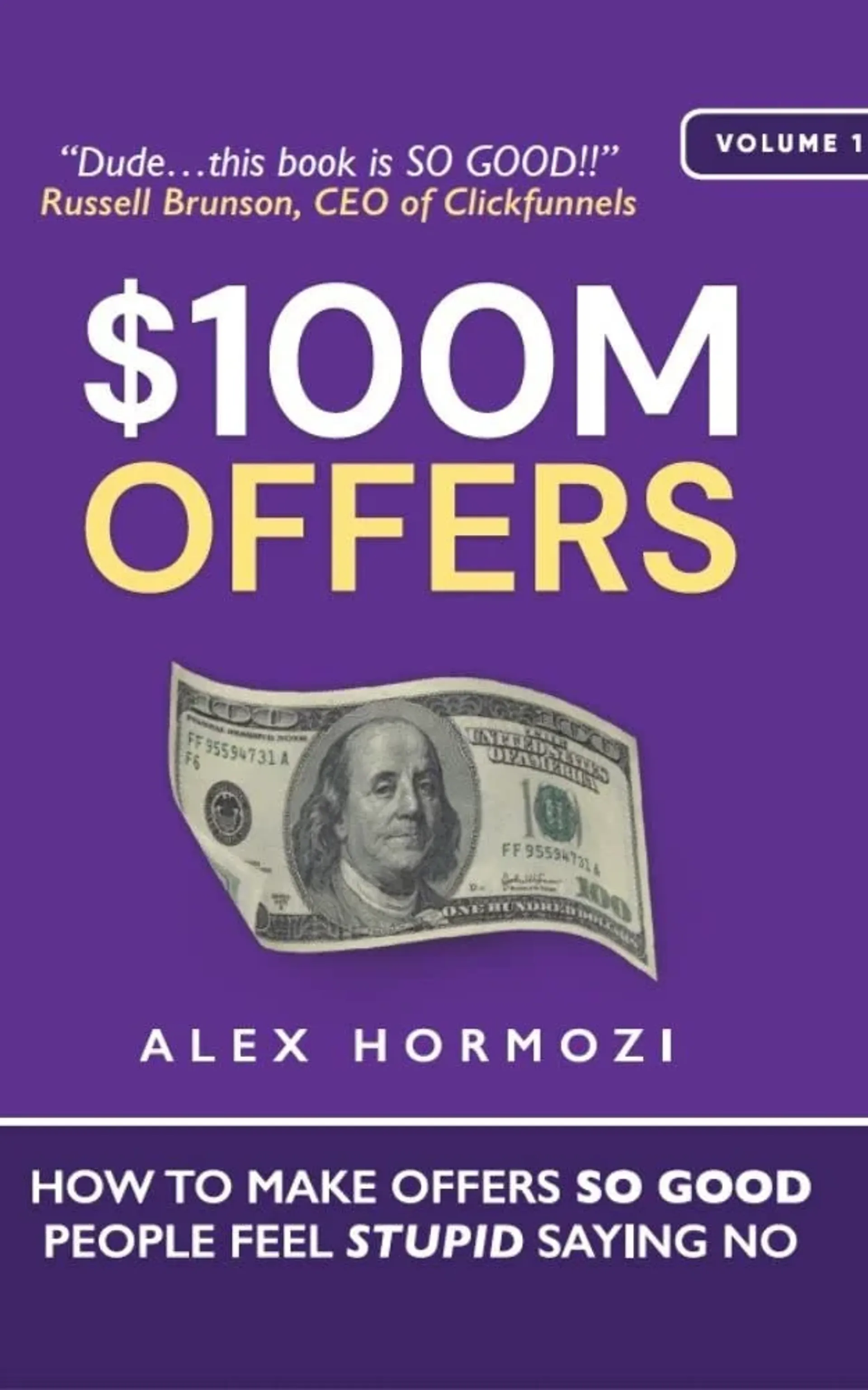 $100M Offers by Alex Hormozi book cover