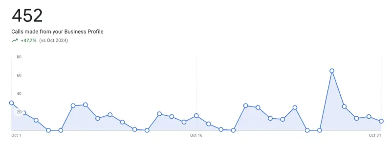 SEO results by DMS