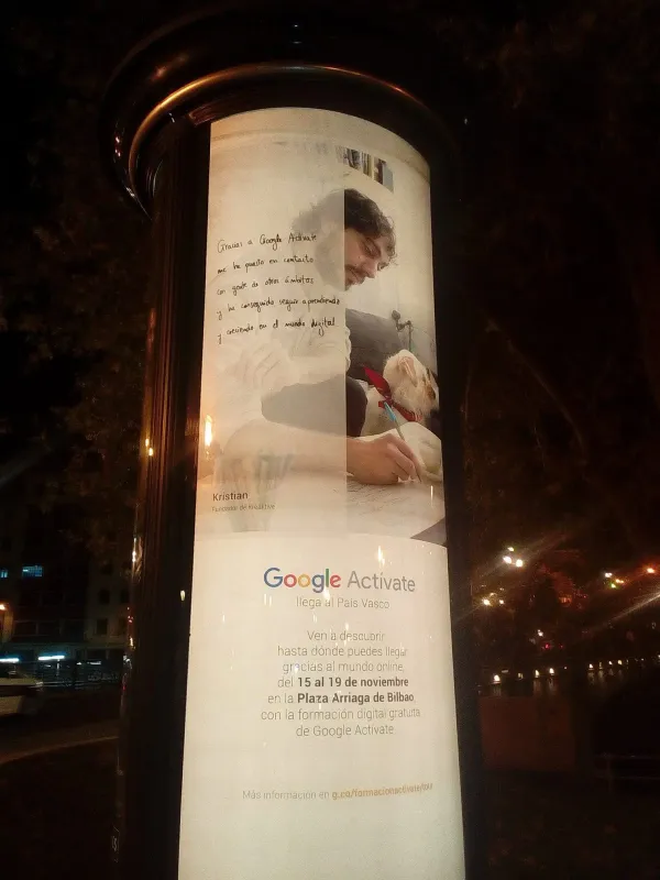 Kristian, featured in a Google Actívate success story