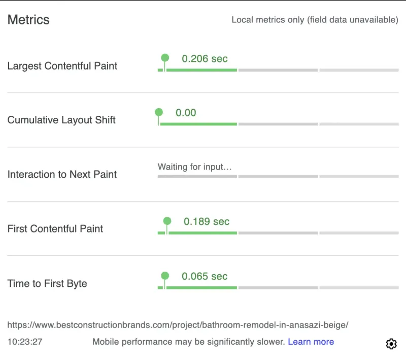 SEO results by DMS