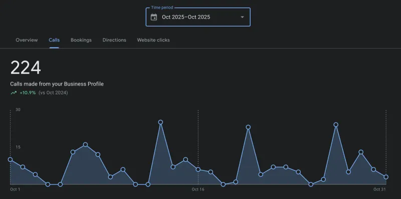 SEO results by DMS